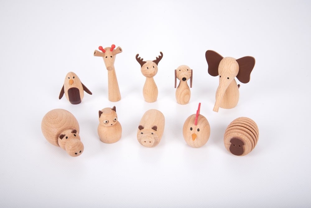 Wooden Animal Friends