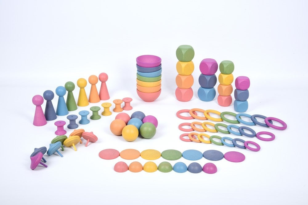 Wooden Rainbow Super Set