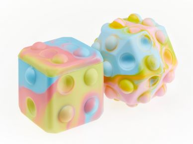 Popping Cube & Popping Dice Set