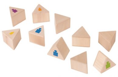 Matching Weighted Prisms - Set of 12