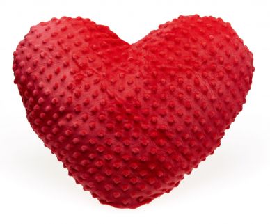Weighted Tactile Heart Cushion - 2.5lbs