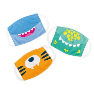 Kids Face Masks - 3 piece set - different characters available