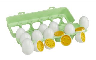 Number Match Eggs Pk 12