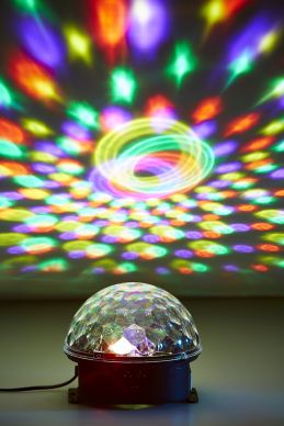 Crystal Music Ball Light