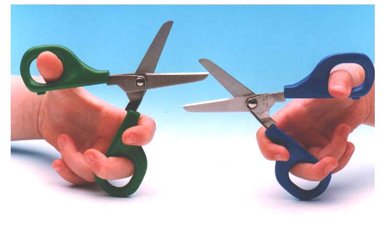 Self Opening Scissors - 45mm Round Blade - RIGHT HANDED